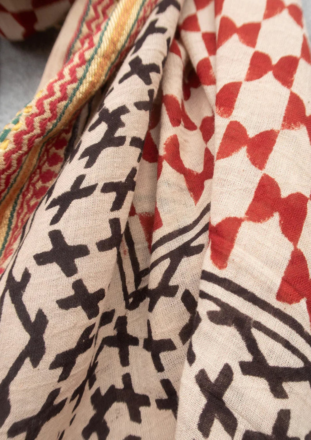 Craft Sisters - Bagru Scarf - Colour 02 - Onesize