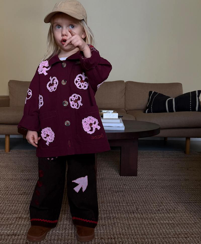 Sissel Edelbo - Bea Mini Jakke - Burgundy