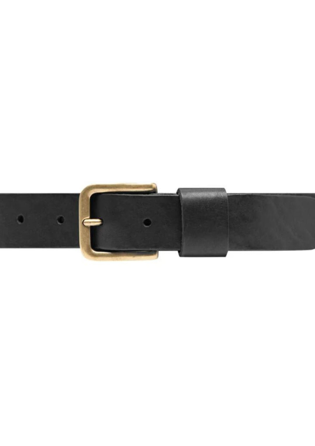 Depeche - Jeans Bælte - Black/Brass