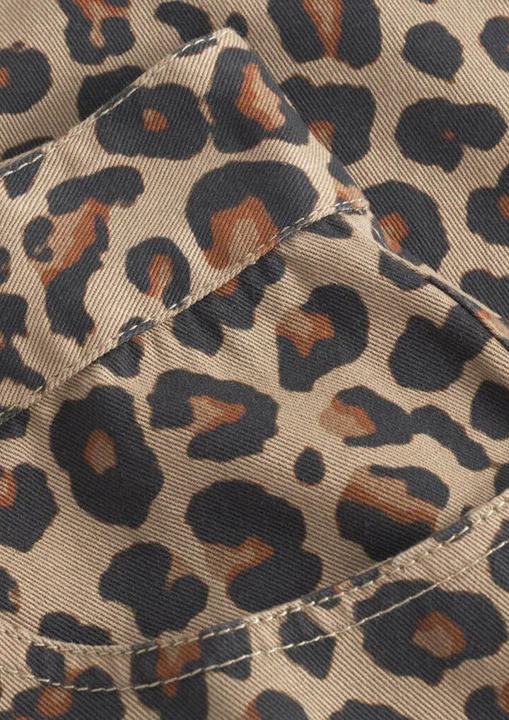 Depeche - JaneDE Pencil Skirt - Leopard Printed