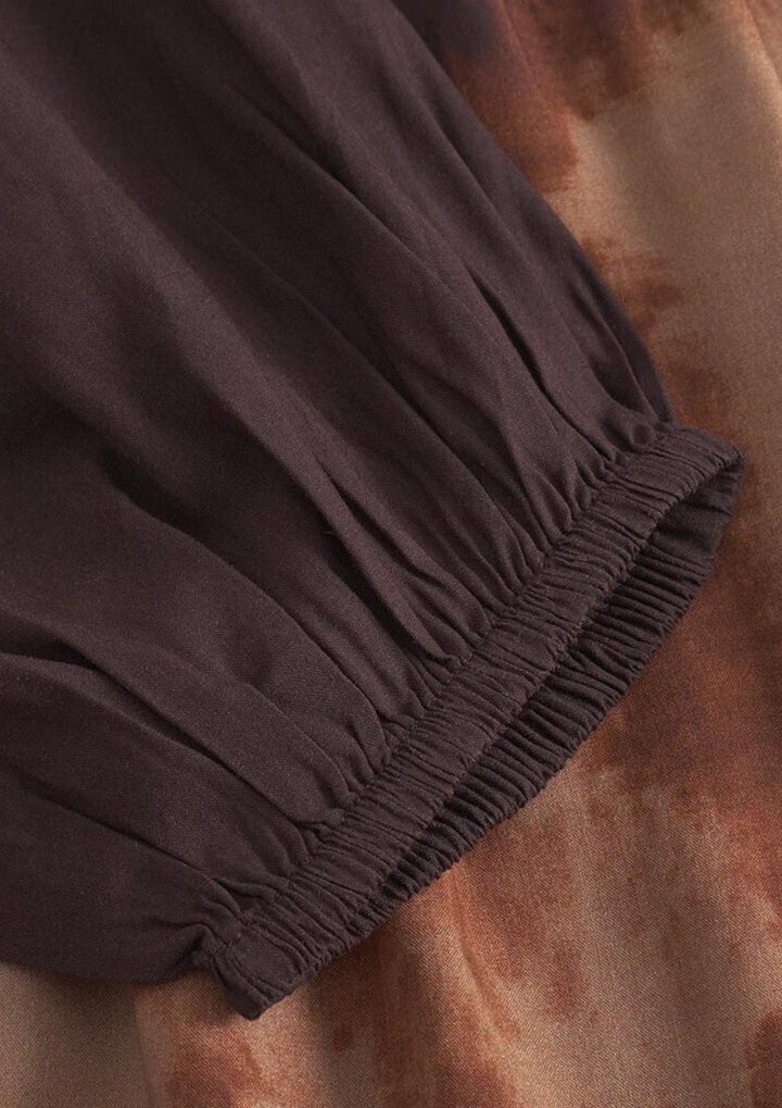 Depeche - KiaDE Bluse - Brown Printed