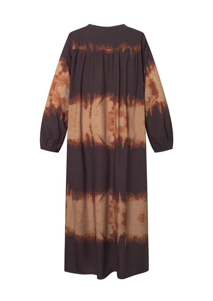 Depeche - KiaDE Kjole - Brown Printed