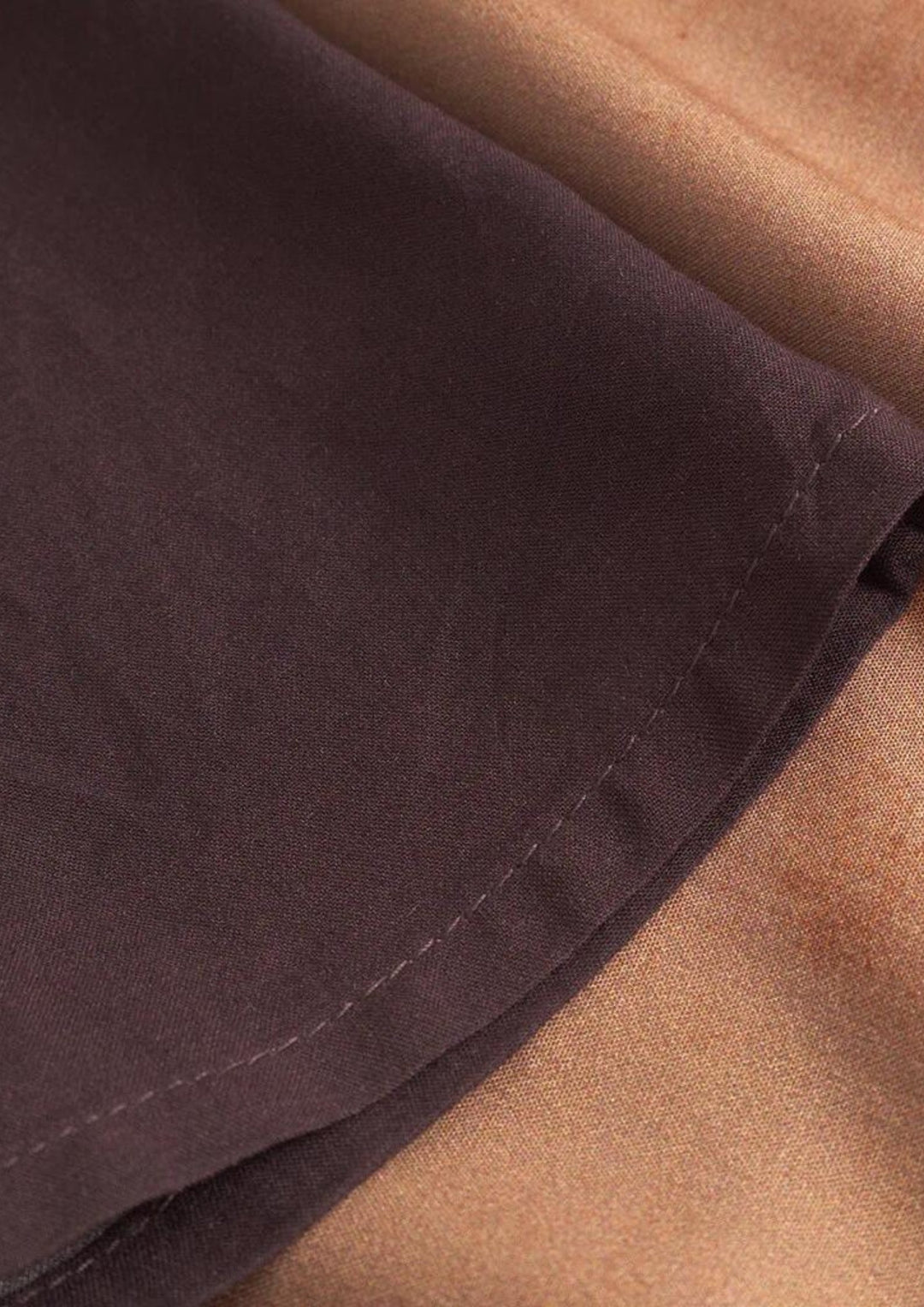 Depeche - KiaDE Kjole - Brown Printed
