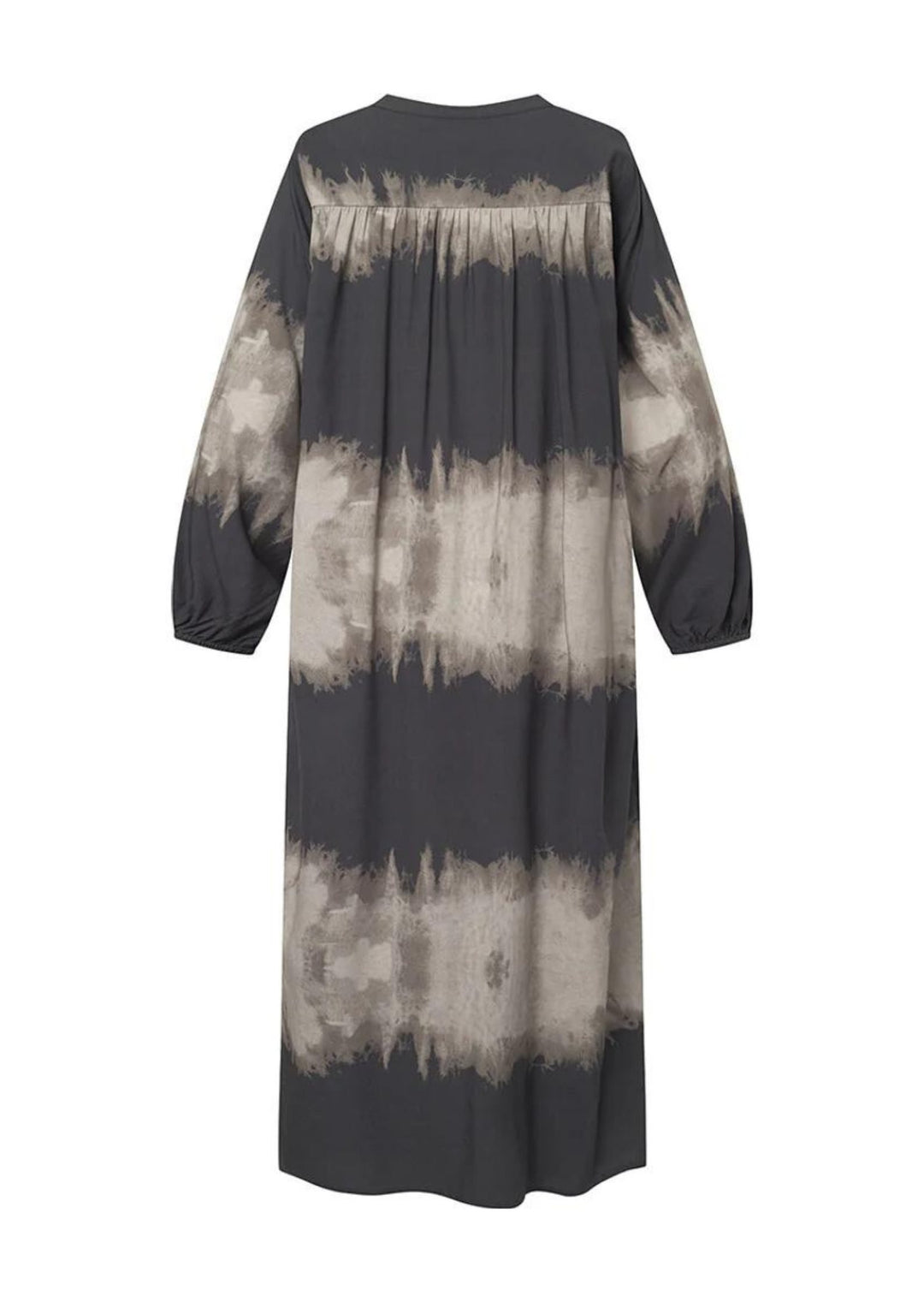 Depeche - KiaDE Kjole - Grey Printed