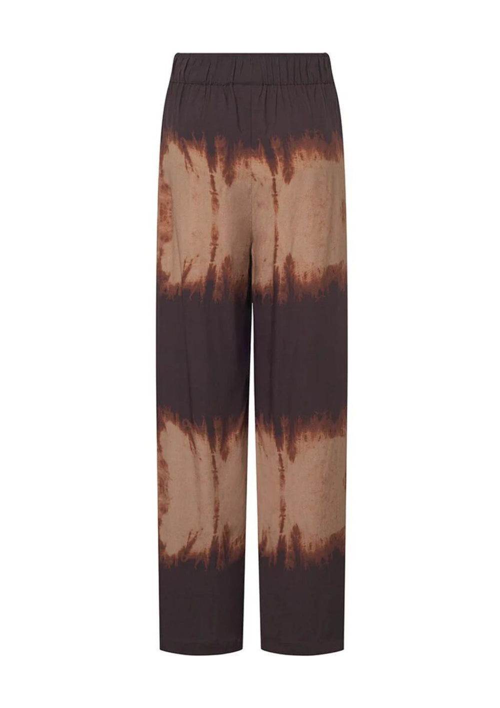 Depeche - KiaDE Loose Full Length Bukser - Brown Printed