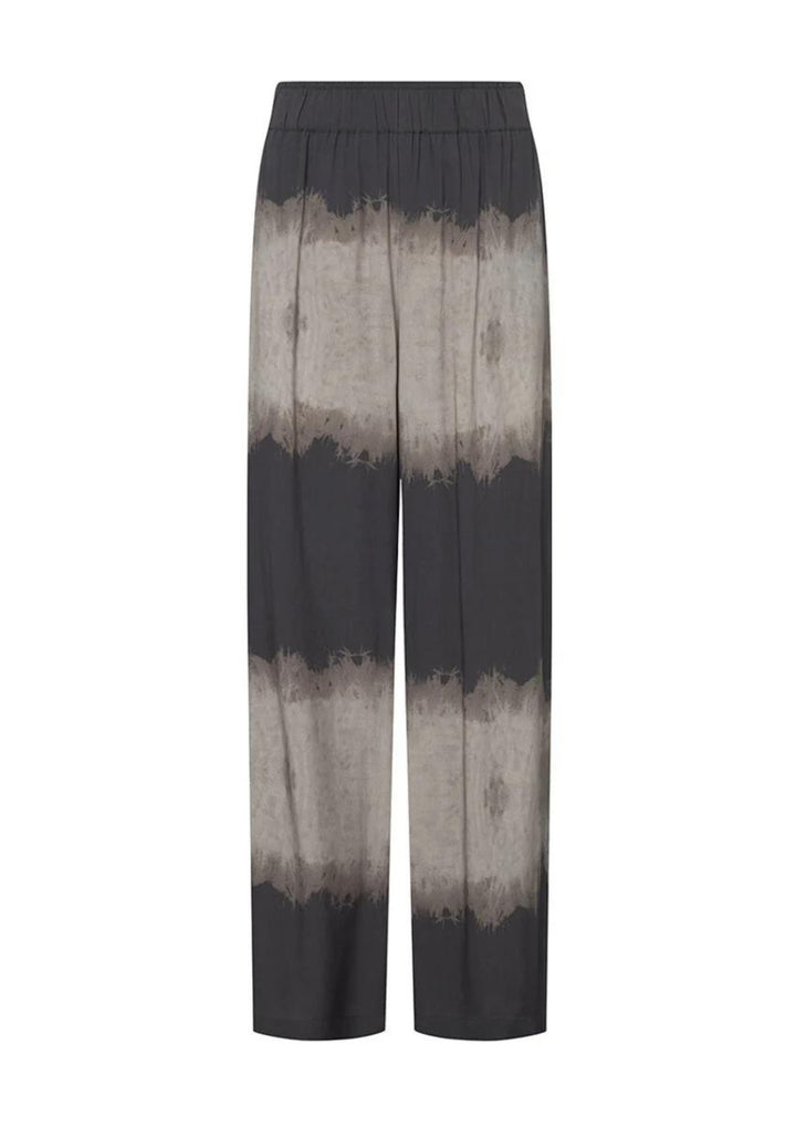 Depeche - KiaDE Loose Full Length Bukser - Grey Printed
