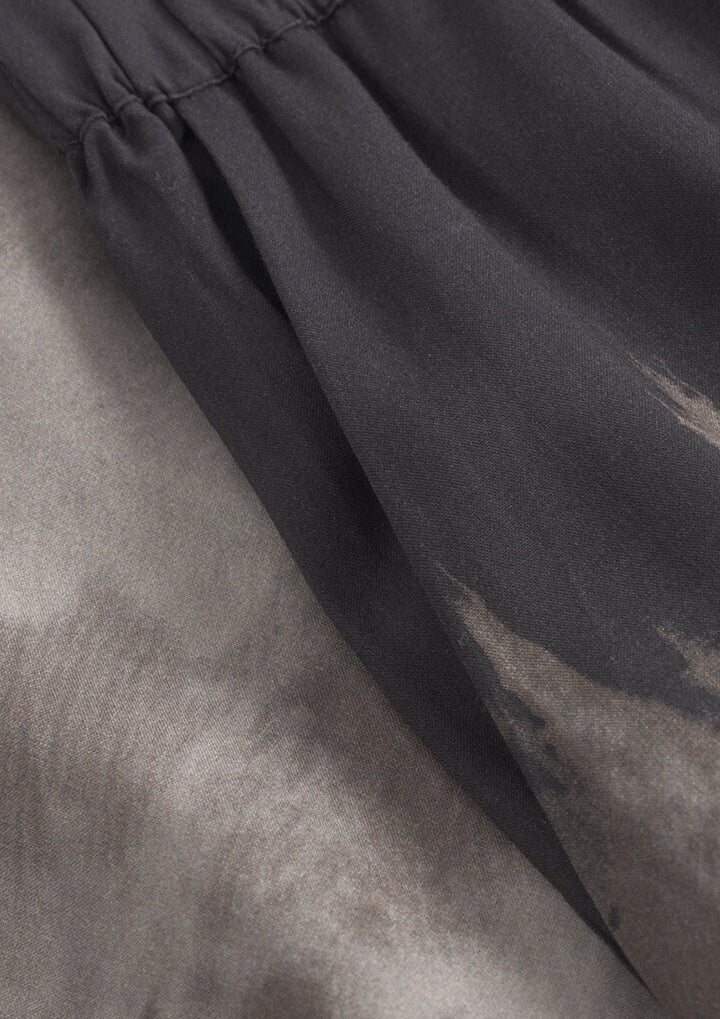 Depeche - KiaDE Loose Full Length Bukser - Grey Printed