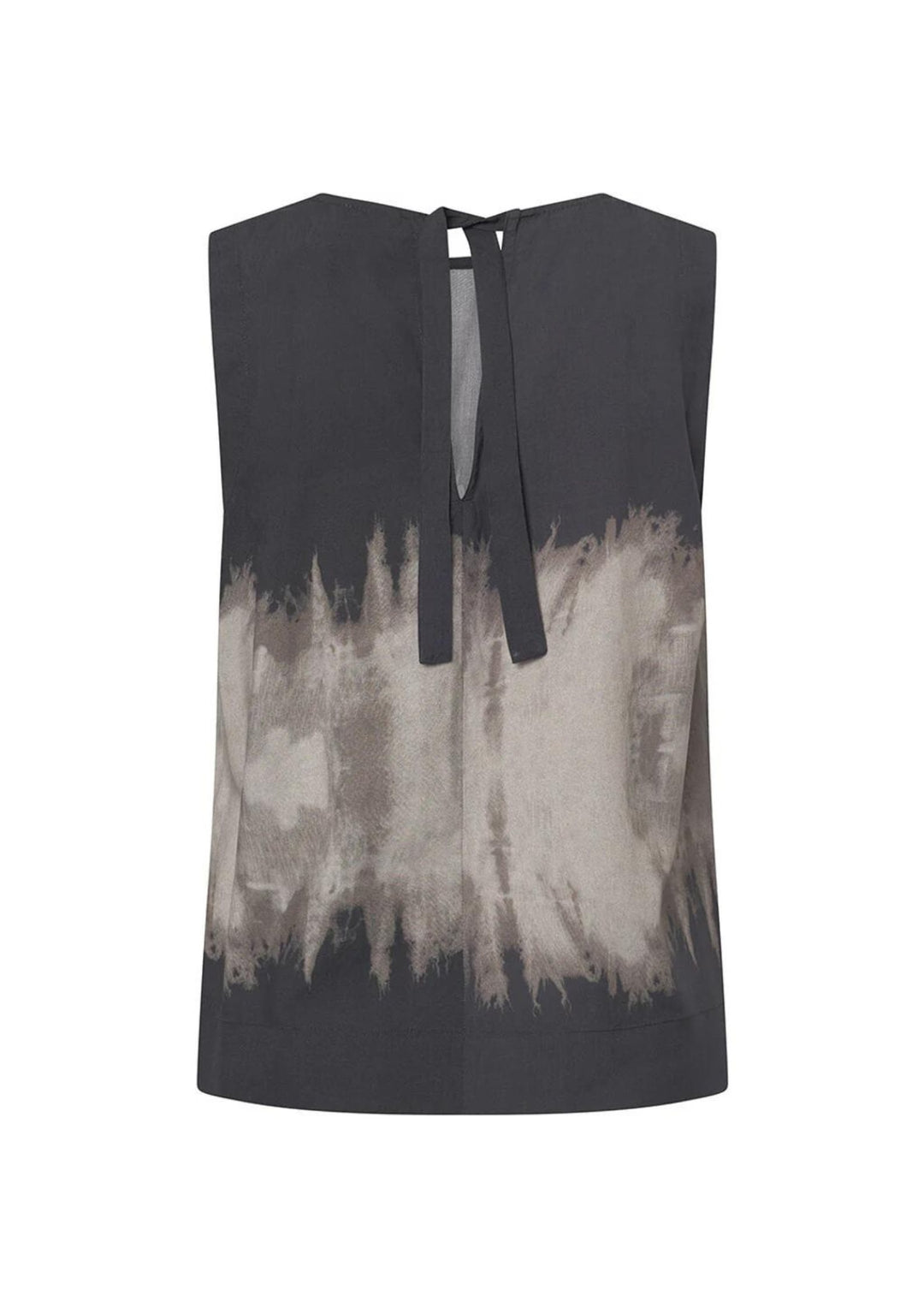 Depeche - KiaDE Sleeveless Top - Grey Printed