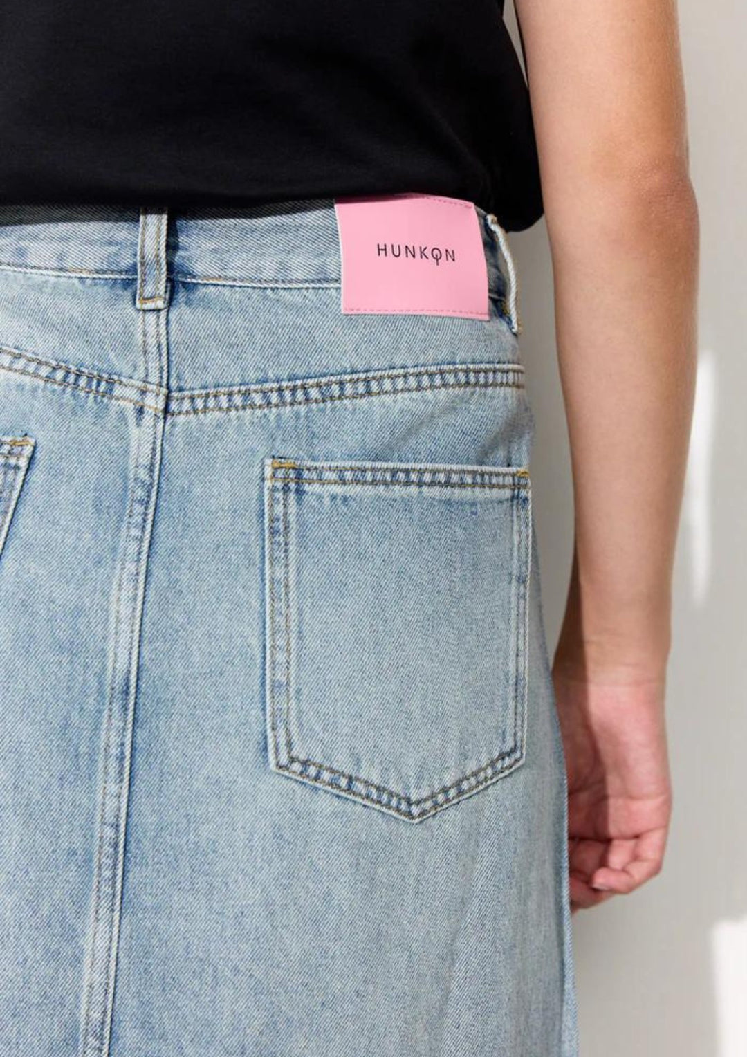 Hunkøn - Dolly Denim Nederdel - Light Denim