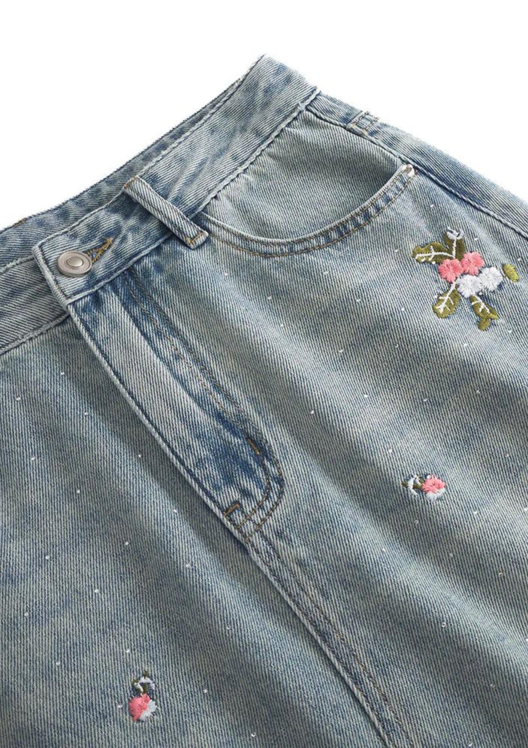Hunkøn - Dolly Denim Nederdel - Light Denim