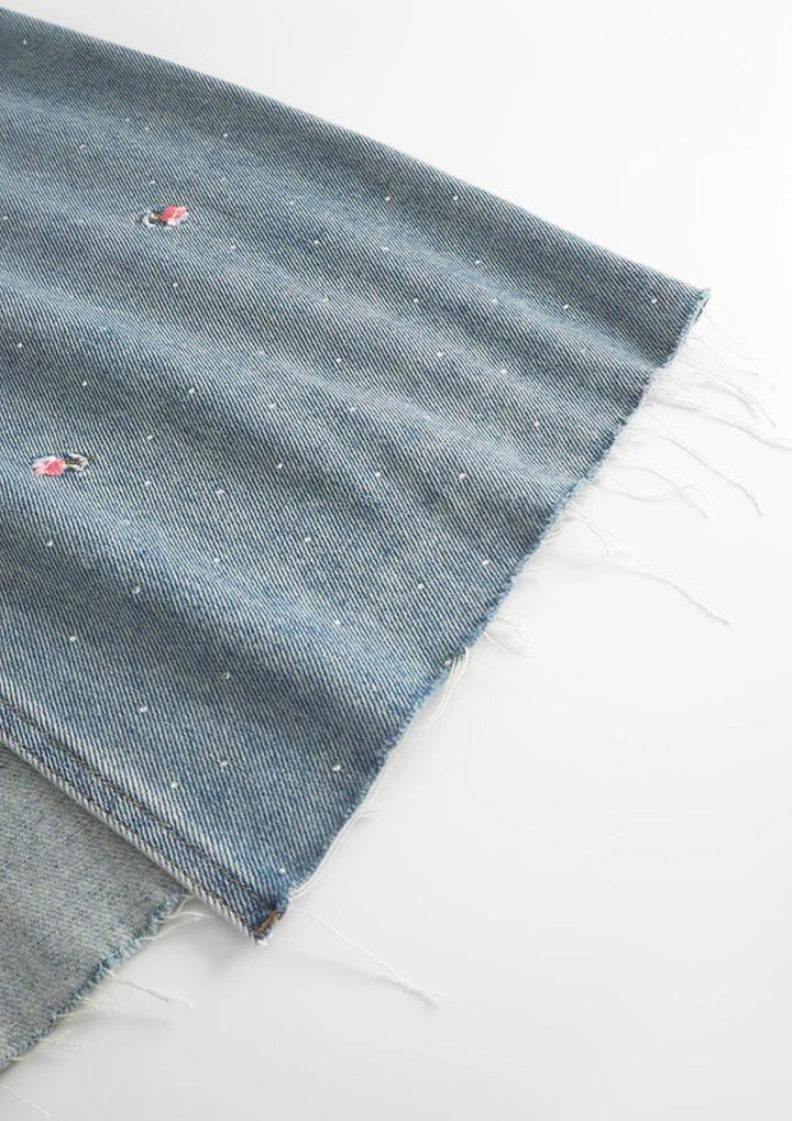 Hunkøn - Dolly Denim Nederdel - Light Denim