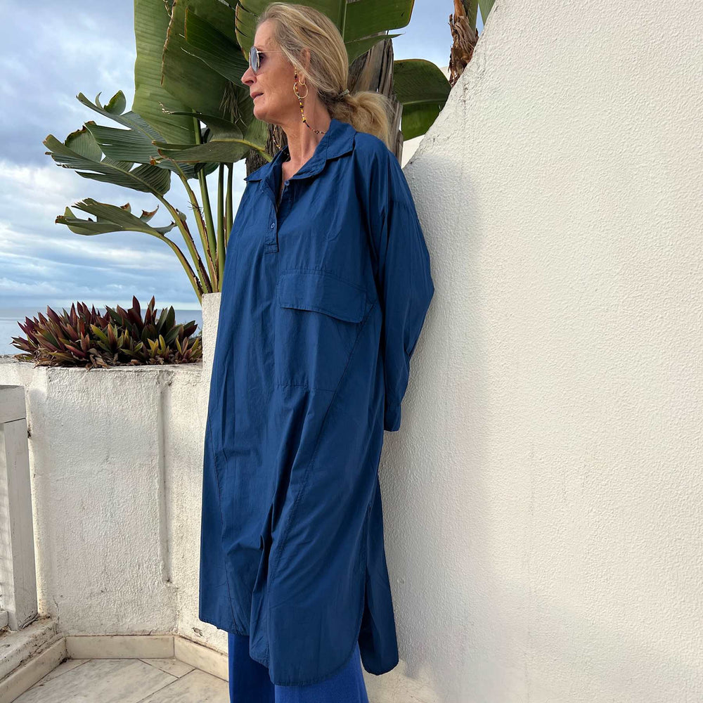 Cabana Living - Duna Kjole - Patent Blue