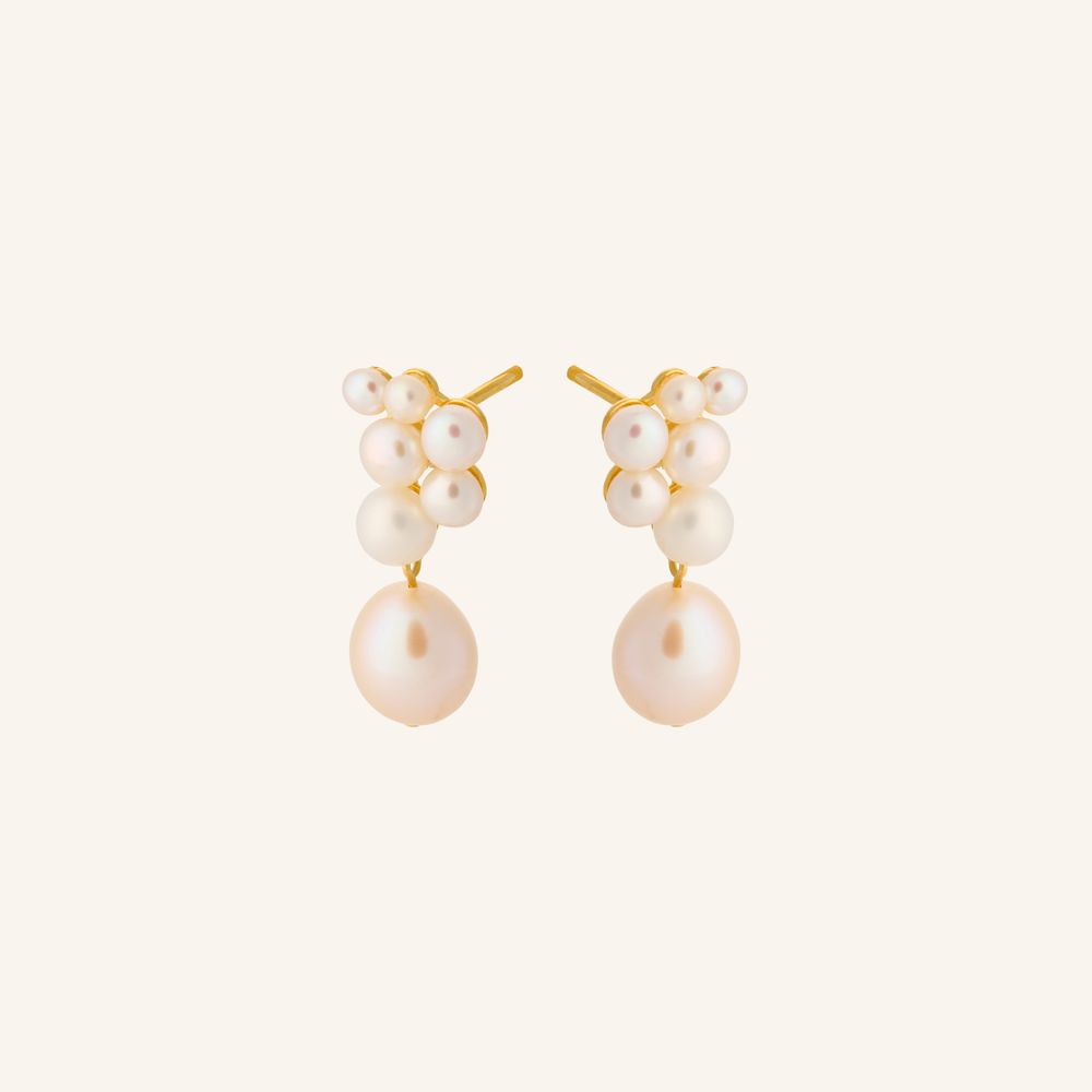 Pernille Corydon - Ocean Treasure Earsticks - Guld - 20mm