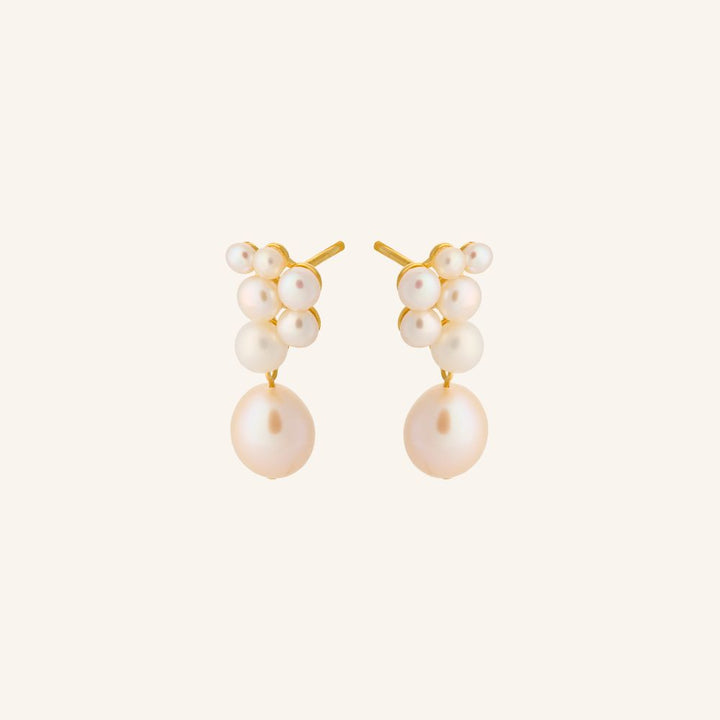 Pernille Corydon - Ocean Treasure Earsticks - Guld - 20mm