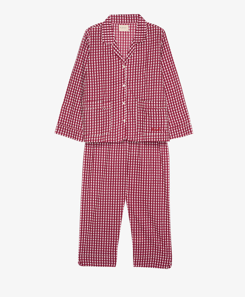 Sissel Edelbo - Nuit Pyjamas Sæt - Berry Hedge