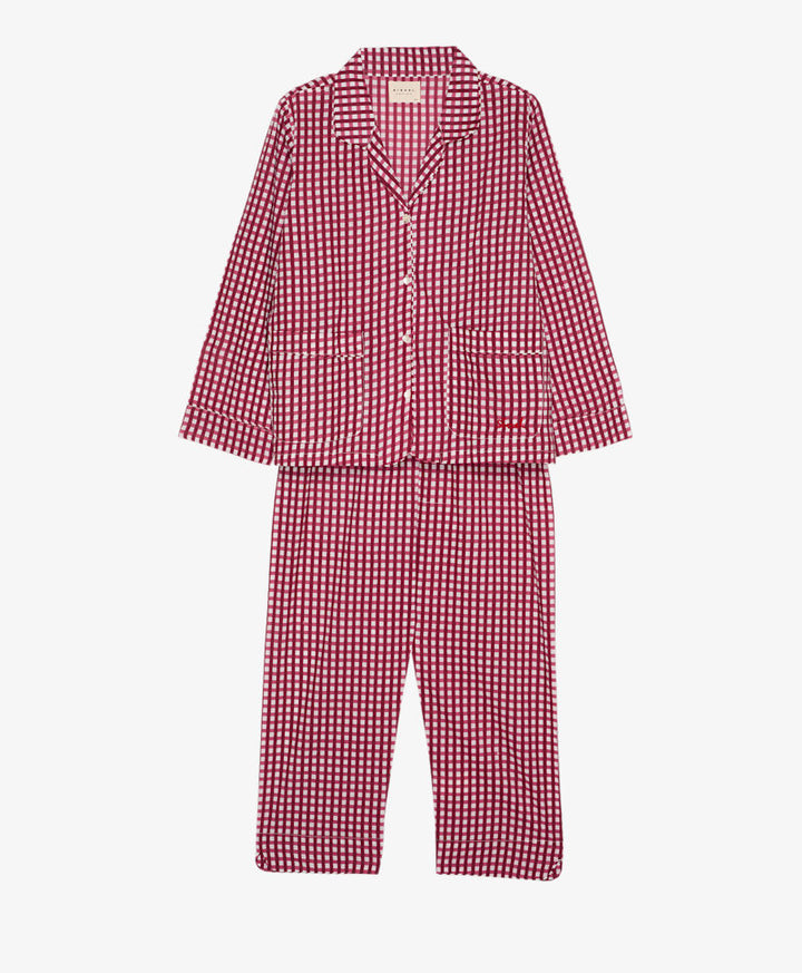Sissel Edelbo - Nuit Pyjamas Sæt - Berry Hedge