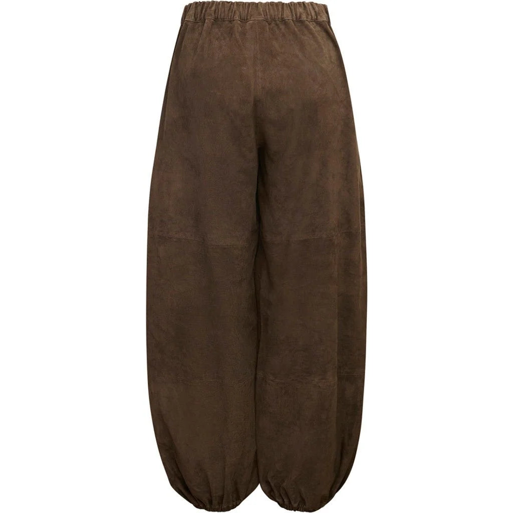 Ella - Balloon Bukser - Suede Warm Deer