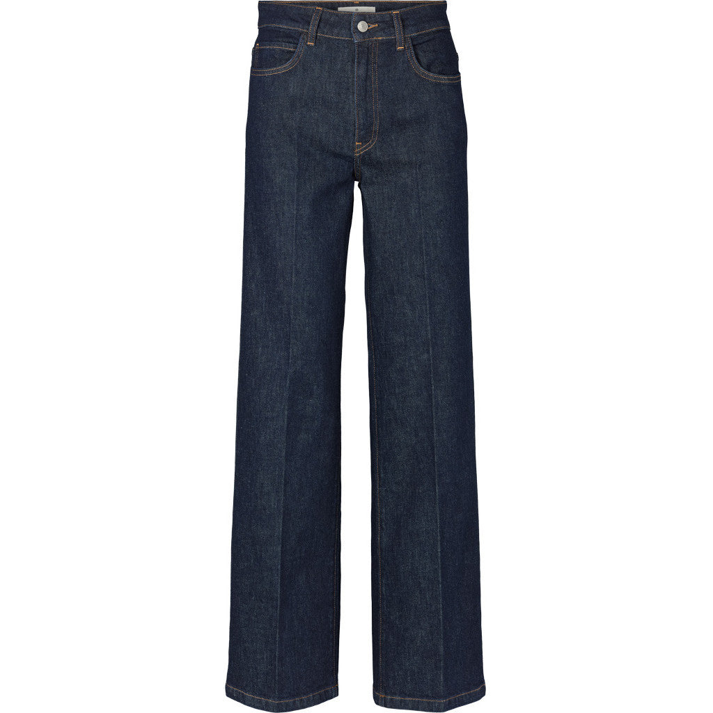 Basic Apparel - Enya Jeans -  Rinse Wash - Raw Denim