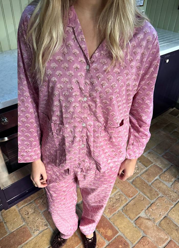 Sissel Edelbo - Nuit Pyjamas Sæt - Rose