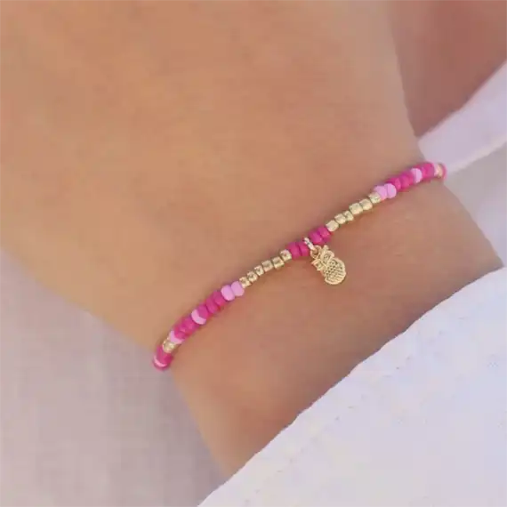 With Love Darling - Visdom - Perle Armbånd