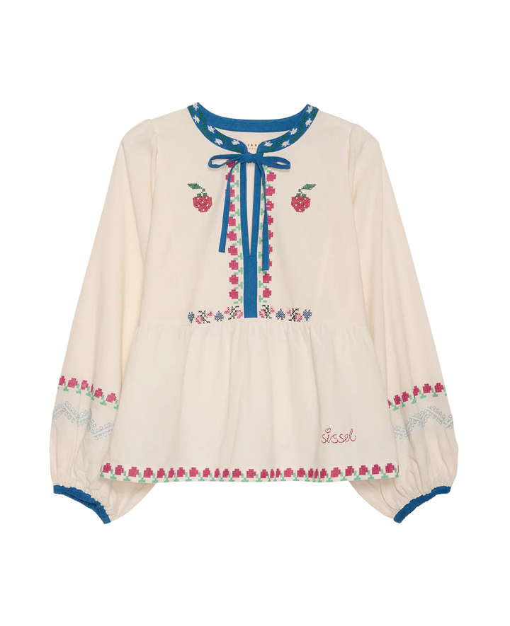 Sissel Edelbo - Falka Top - Off White - ONESIZE