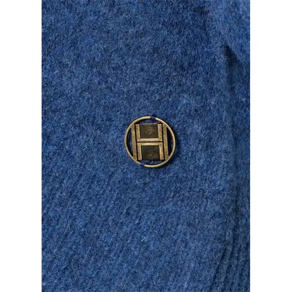 HEST - Fam Patch Kort Sweater - True Navy