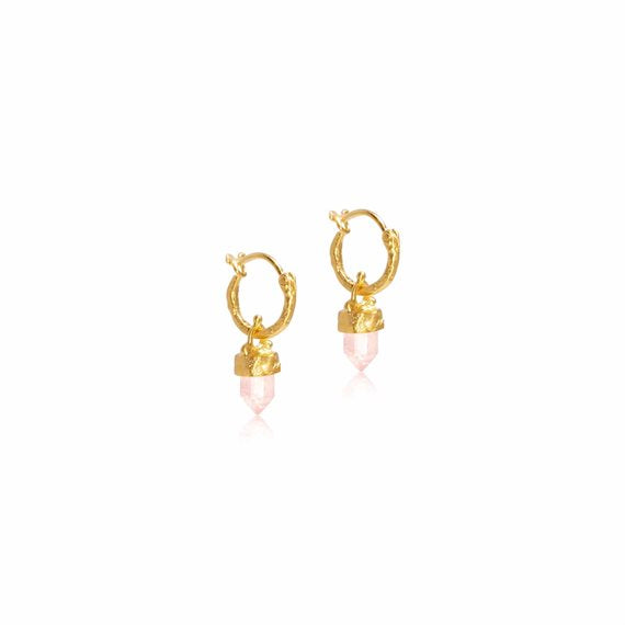 Ananda Soul - Force Of Nature - Hoop - Guld - Morgonite