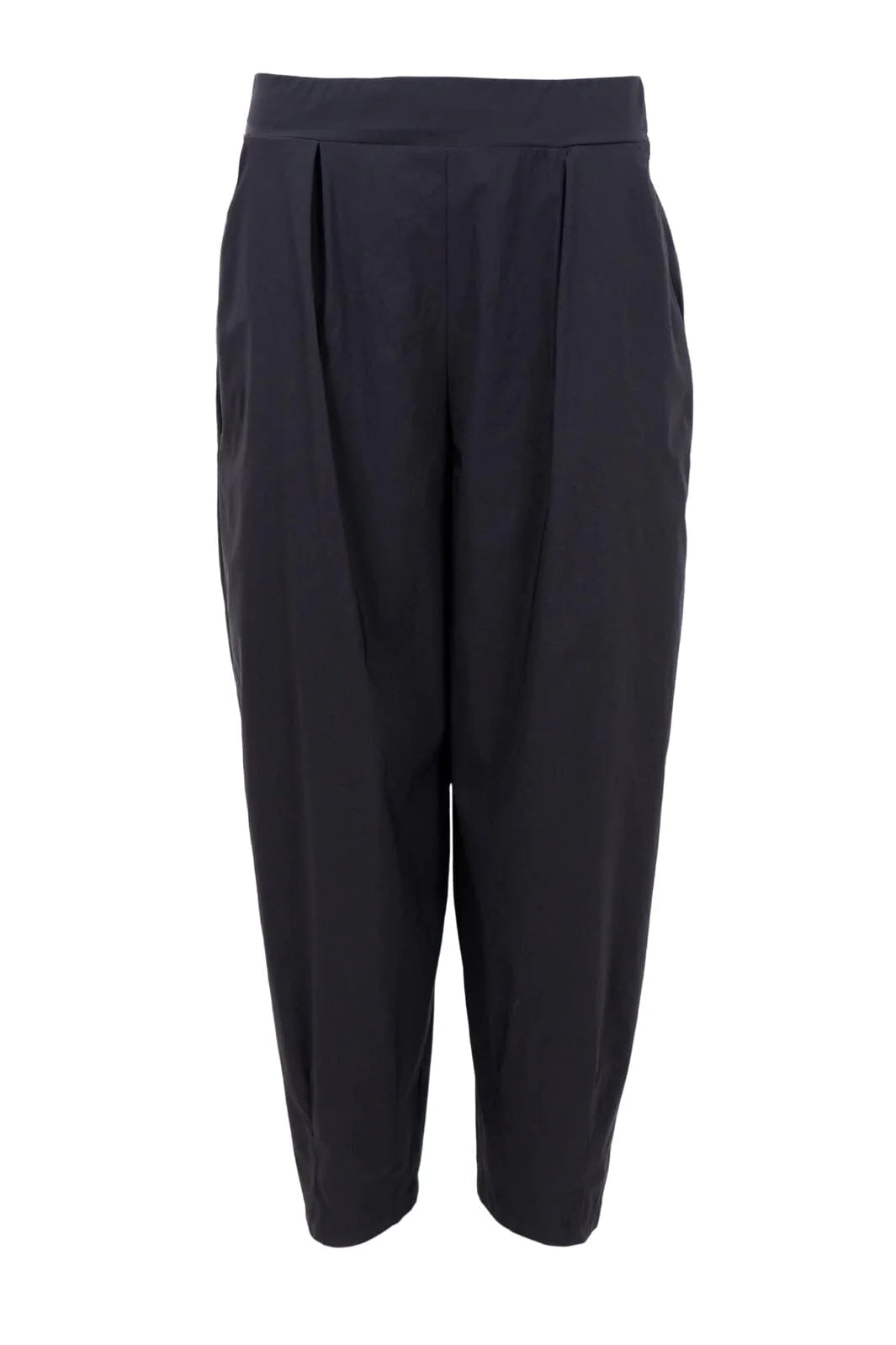 Black Colour - Davina Barrel Pants - Black