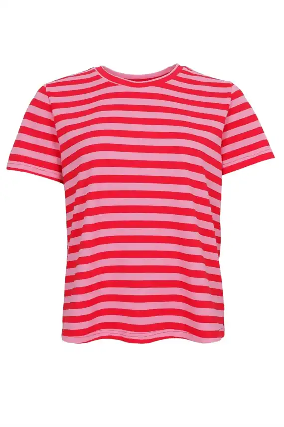 Black Colour - Maisy SS T-shirt - Pink
