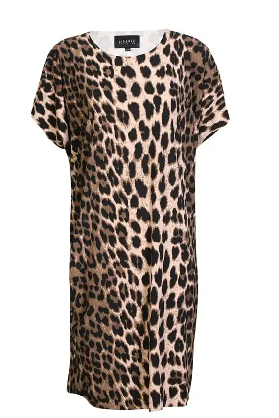 Liberte - Alma Tunic - Big Lux Leo Fossil