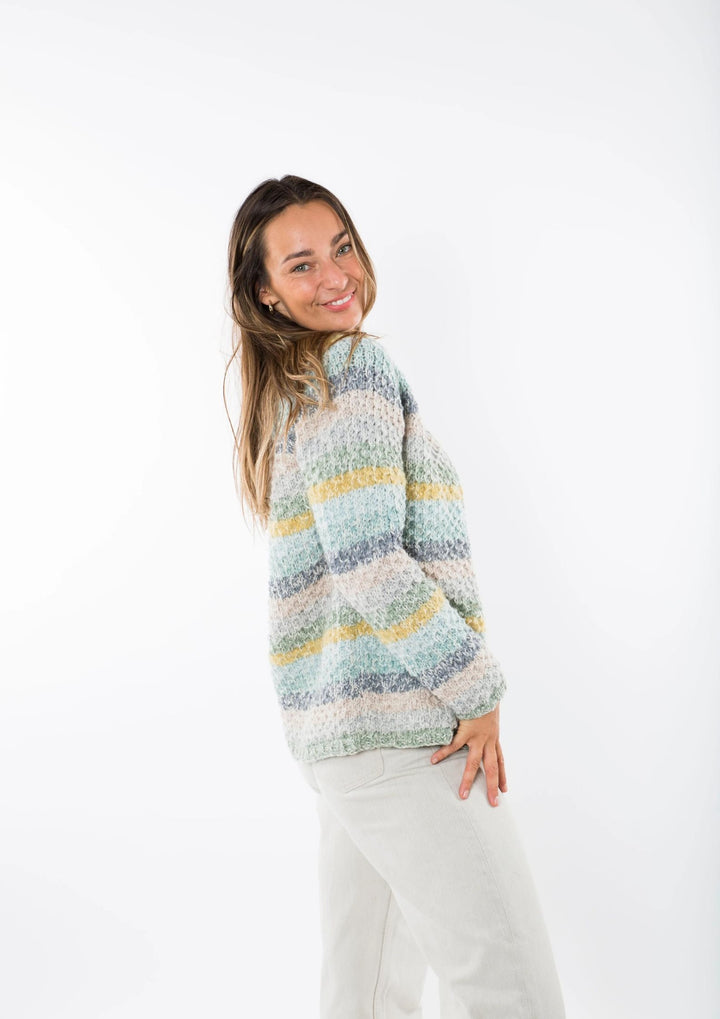 Fuza Wool - Multi Cardi - Multi