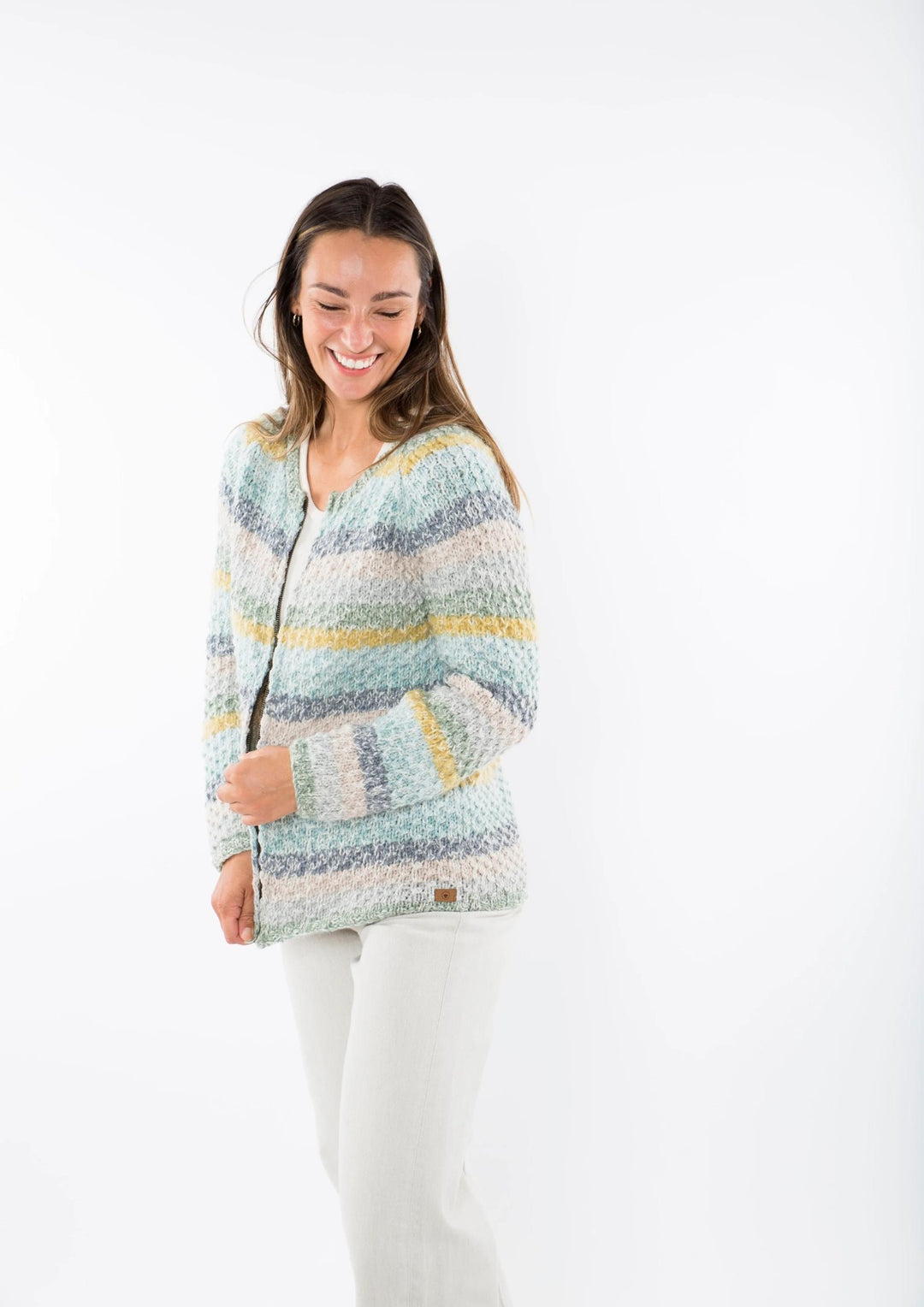 Fuza Wool - Multi Cardi - Multi