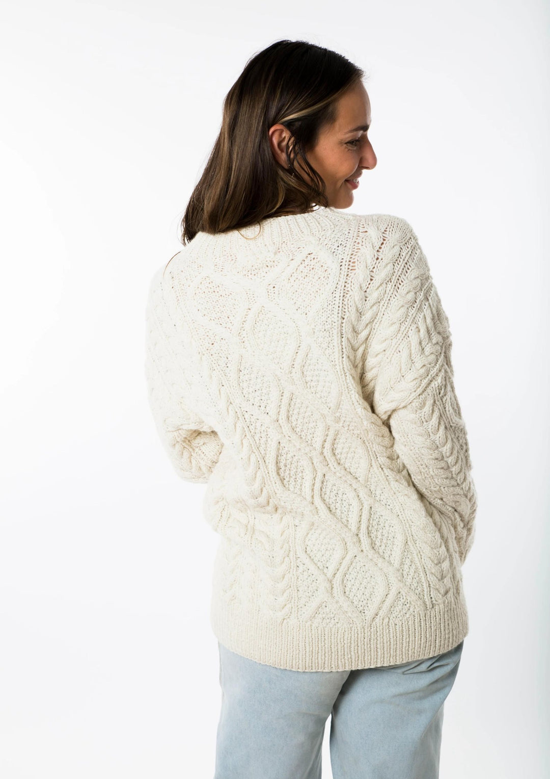 Fuza Wool - Tilda Sweater - White