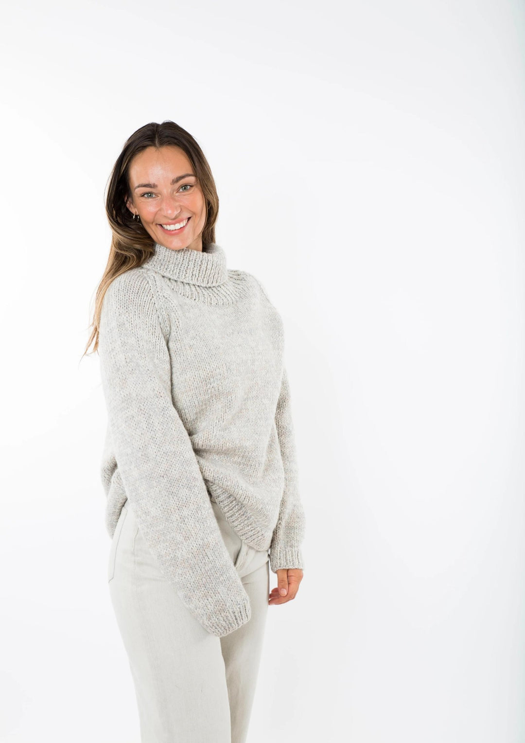 Fuza Wool - Yrsa Sweater - Beige