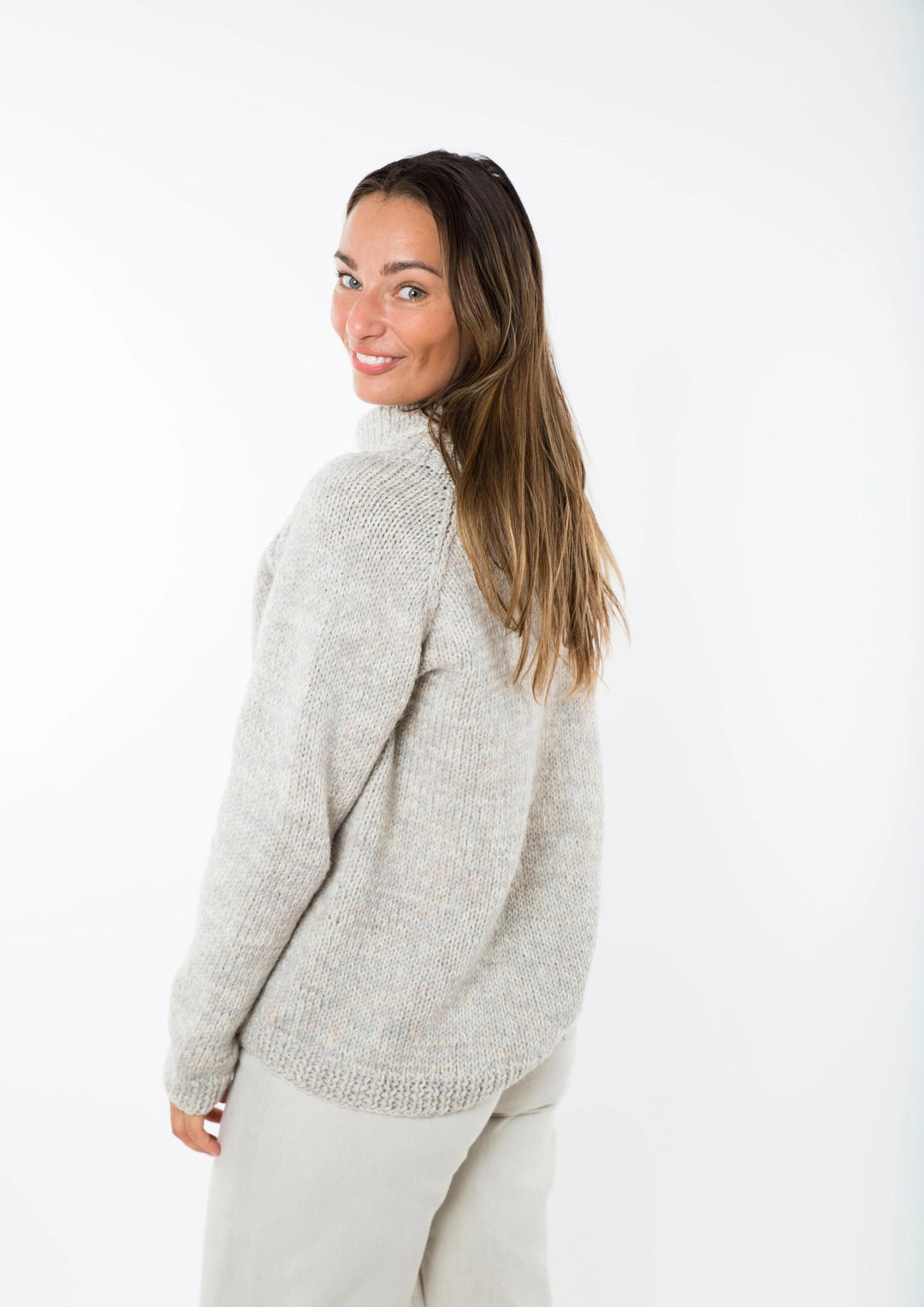 Fuza Wool - Yrsa Sweater - Beige
