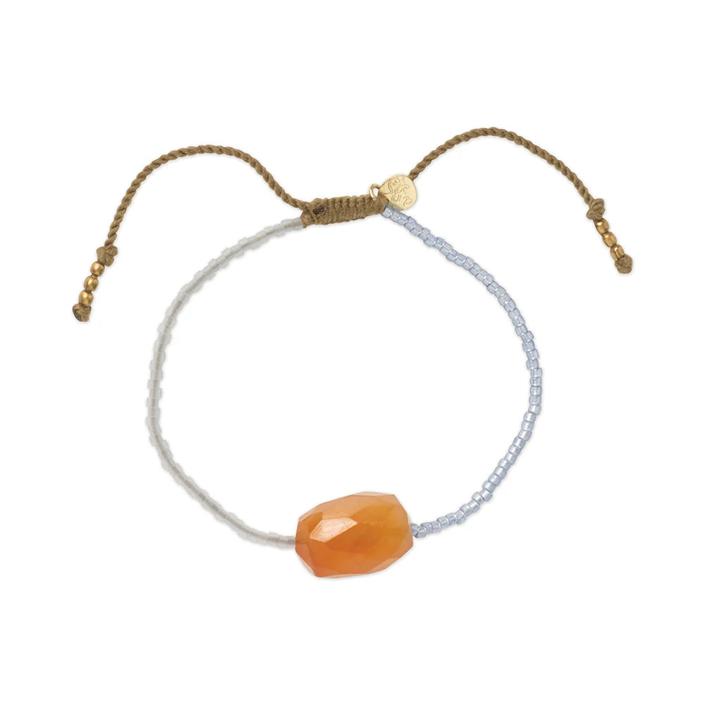 A Beautiful Story - Gaze Carnelian bracelet - ONESIZE