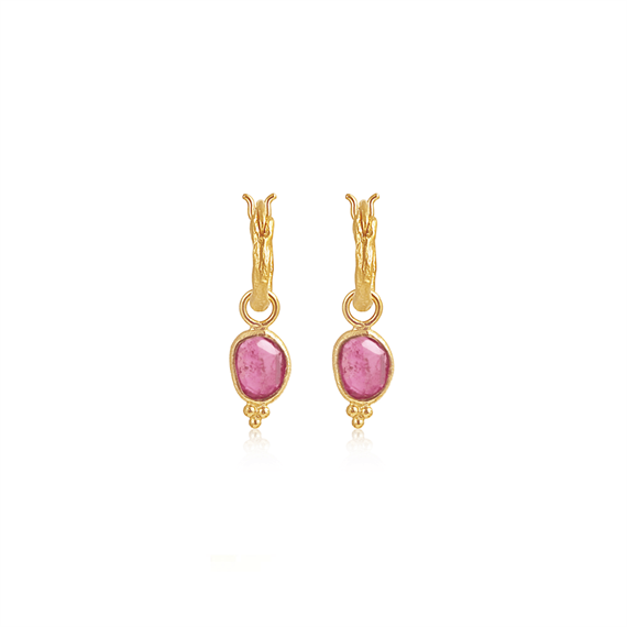 Ananda Soul - Gentle Heart - Hoop - Guld - Pink