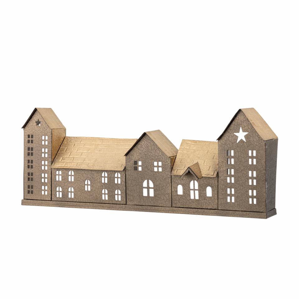 Bloomingville - Noeli Fyrfadsstage - Guld Metal - Onesize