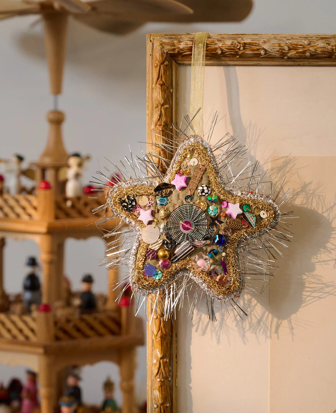 Sissel Edelbo - Glitter Star Ornament - Onesize