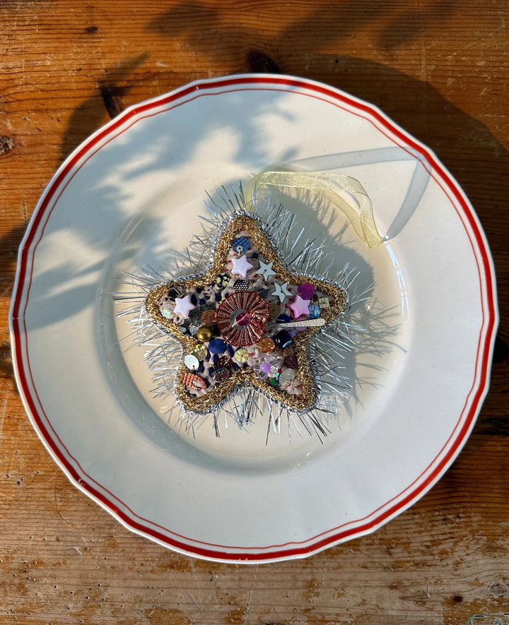Sissel Edelbo - Glitter Star Ornament - Onesize