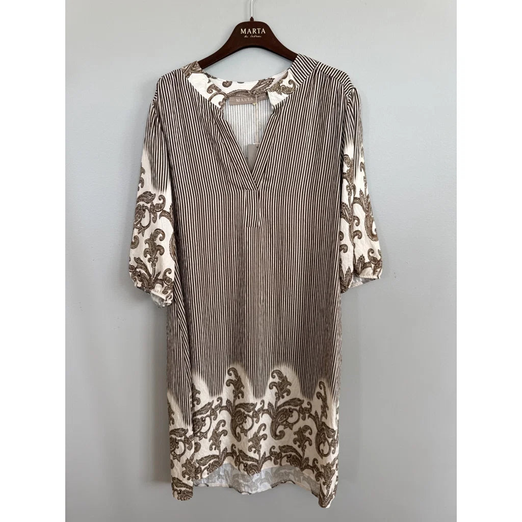 Marta - Goldie Dress - Marrone