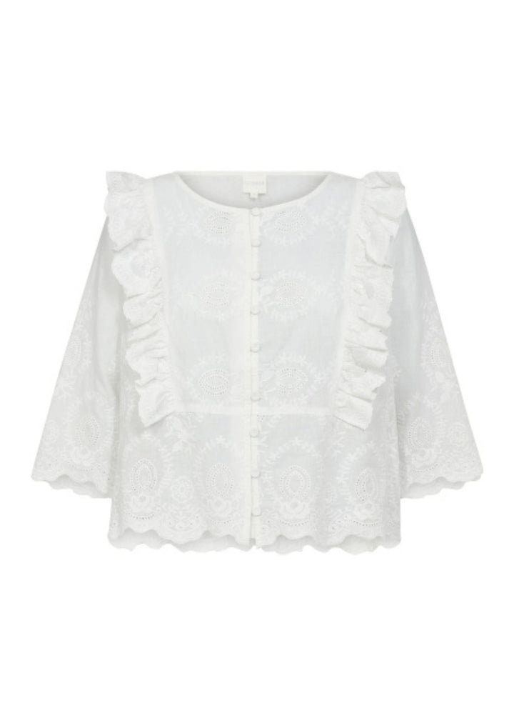 Gossia - Aline Shirt Blouse - Off White