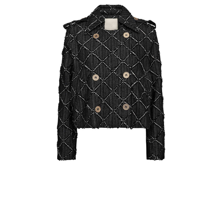 Gossia - Angelie Jakke - Black/Off White