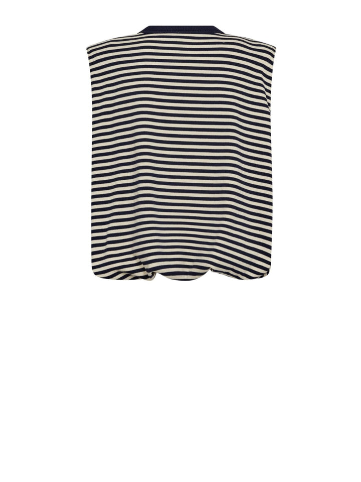 Gossia - Anisa Lu Tee - Navy/Off White