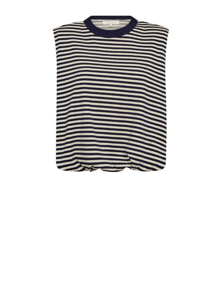 Gossia - Anisa Lu Tee - Navy/Off White