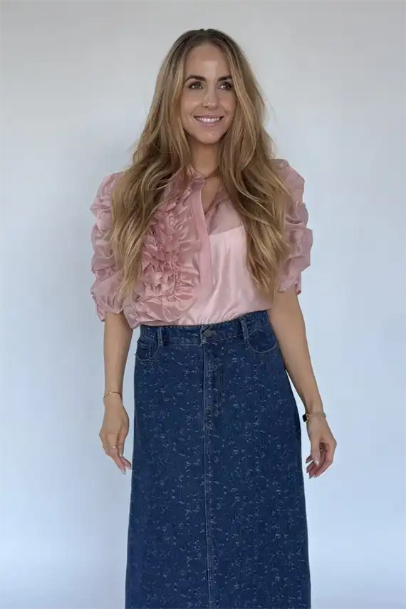 Gossia - Annsofi Blouse - Dusty Rose