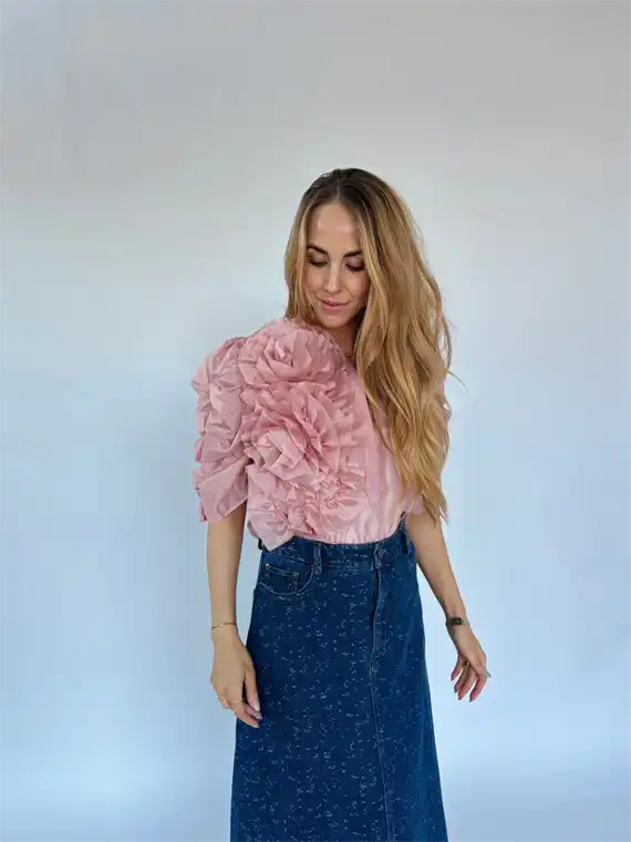 Gossia - Annsofi Blouse - Dusty Rose