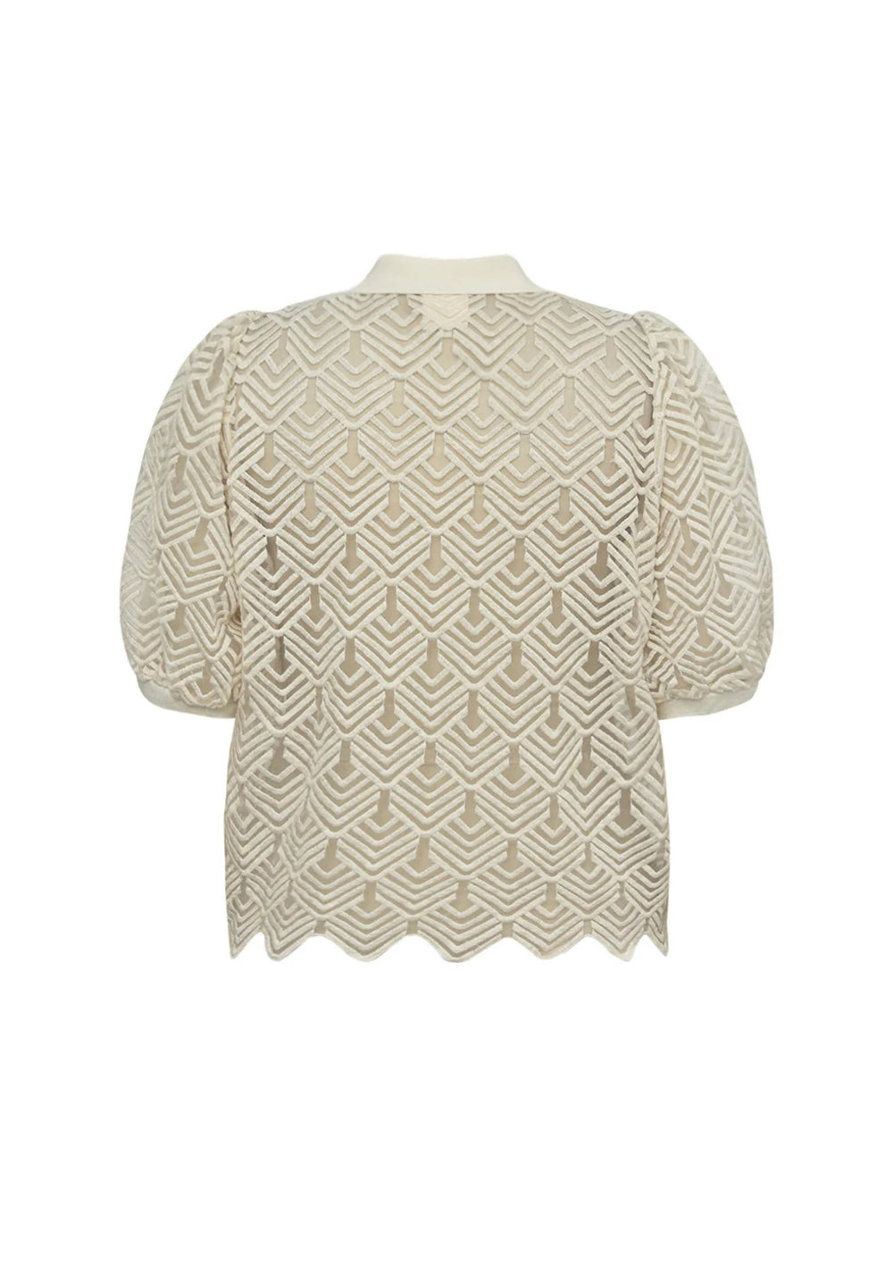 Gossia - Ava Polo Tee - Creme