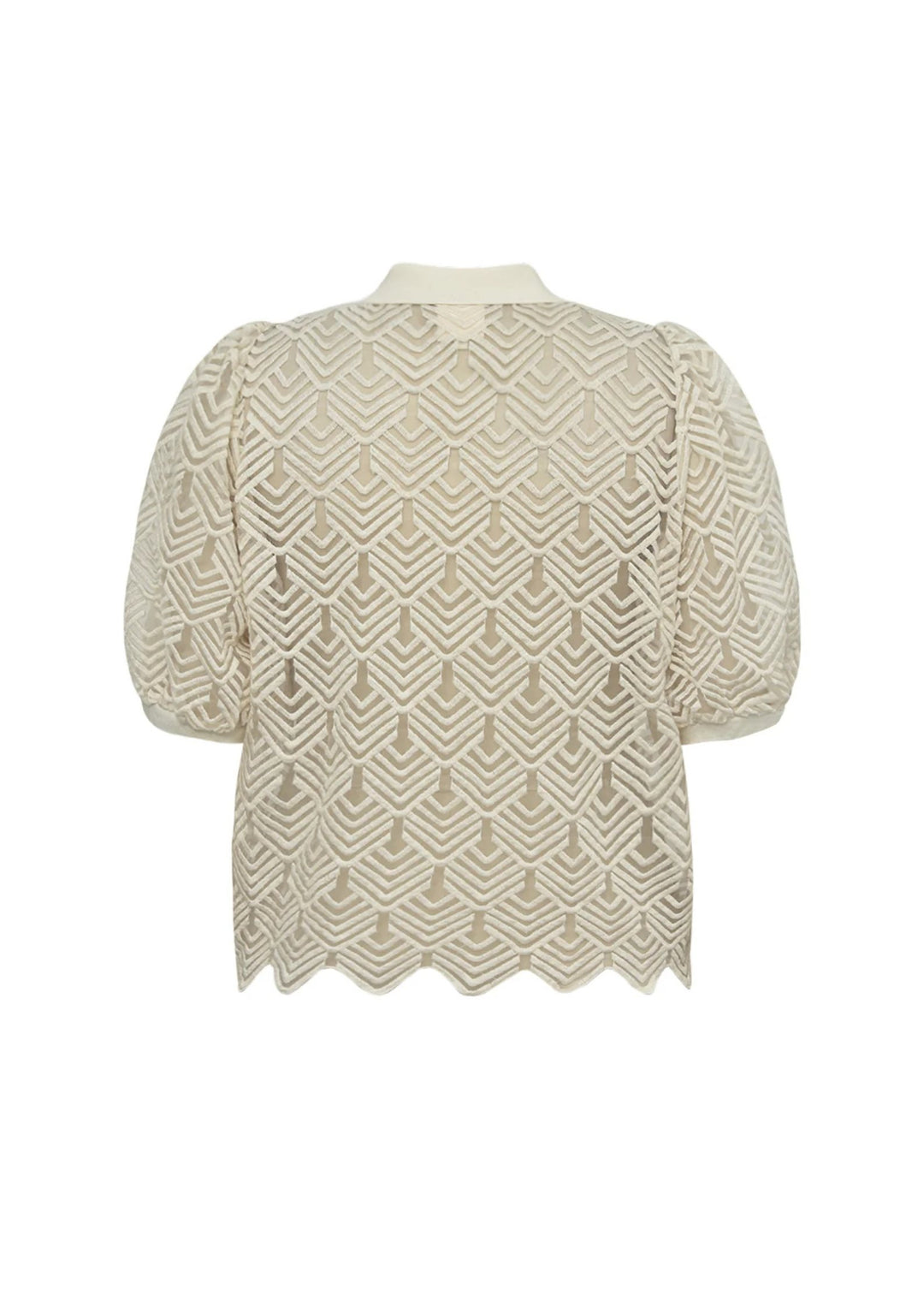 Gossia - Ava Polo Tee - Creme