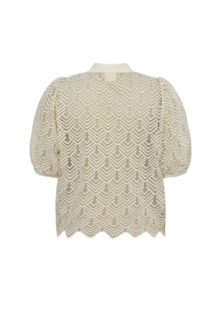 Gossia - Ava Polo Tee - Creme